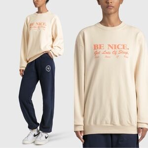 SPORTY & RICH Be Nice Sweatshirt